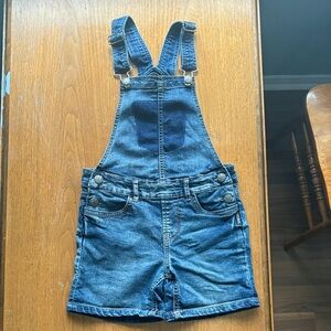 Silver Jeans Shorts Overalls- Girls sz 12